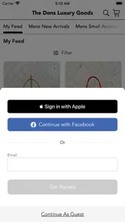 the dons luxury goods iphone screenshot 1