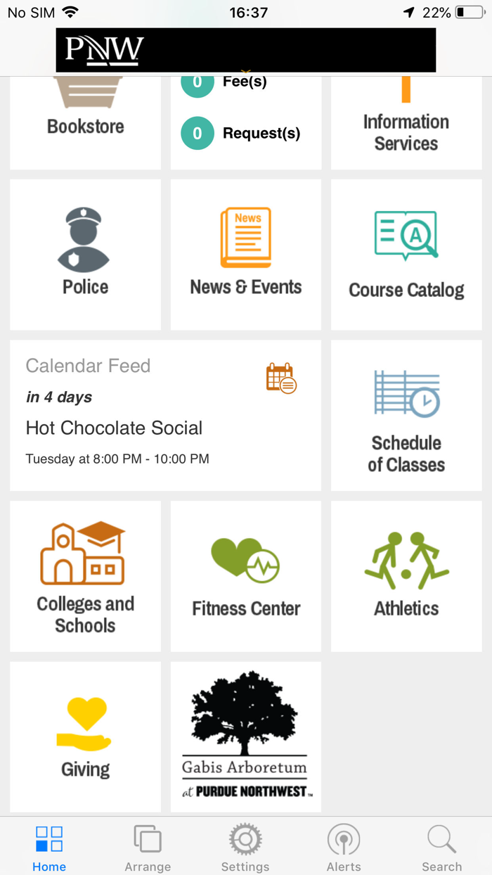 Purdue Northwest Mobile App