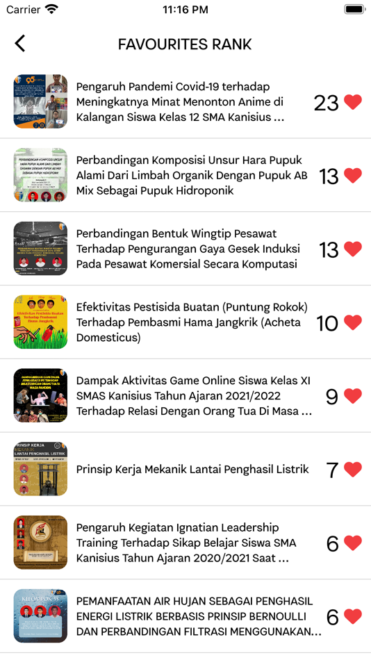 #6. C-Xlence (iOS) 由: Hansel Susanto