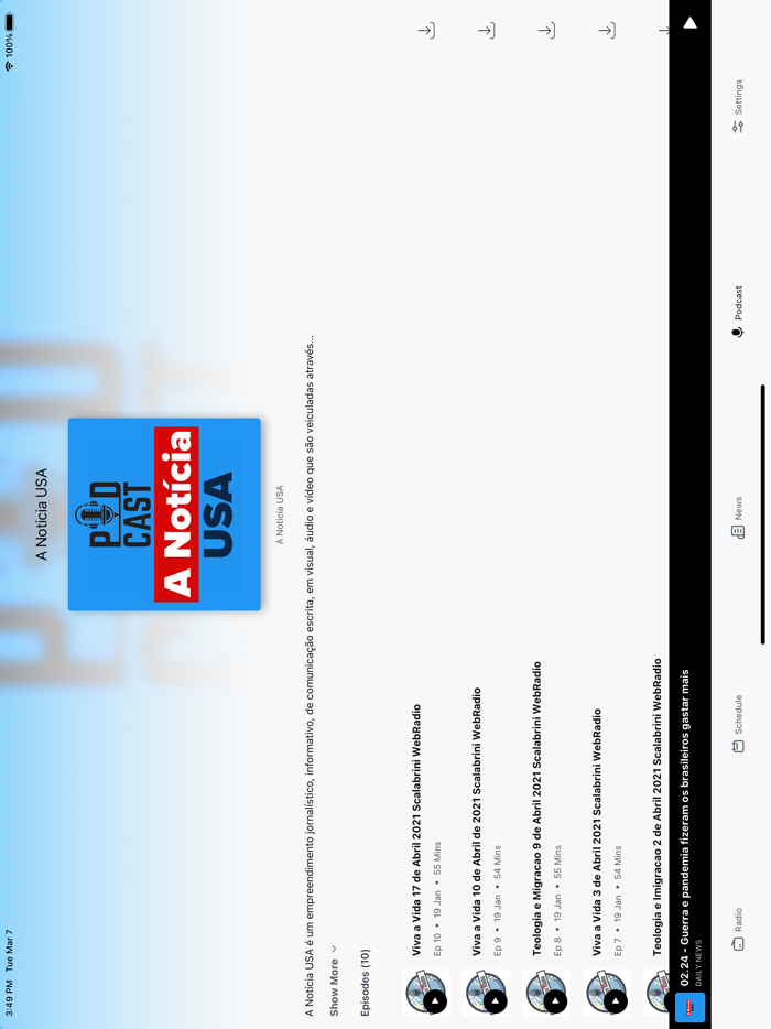 A Notícia USA WebRadio