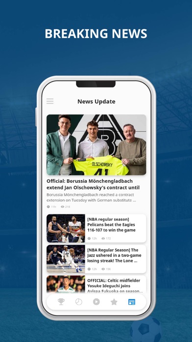 OneScore - Sports Live Score Screenshot