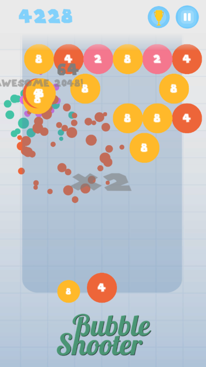 Bubble Explosion Shooter 2048