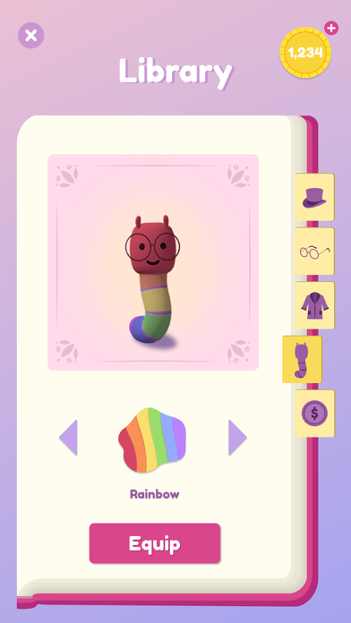 Book Worm Helix Bounce Screenshot