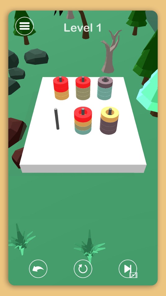 #2. Ring Color Sort (iOS) By: Arjun Cherukuri