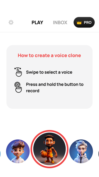 CopyCat AI - Celebrity Voices Screenshot