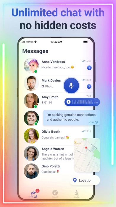 Iconist - Polyamorous Dating Screenshot