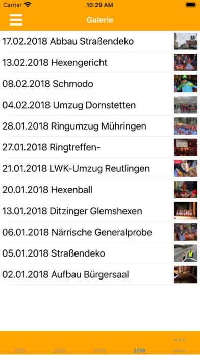Siebenmühlental Hexen e.V. Screenshot