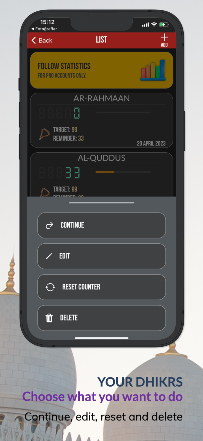Dhikrmatic Pro - Tasbeeh