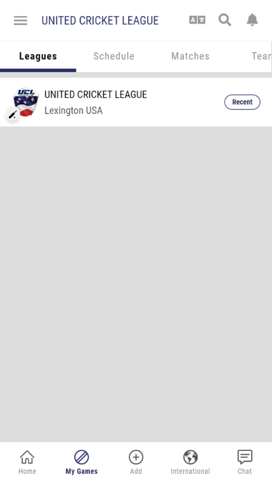United Cricket League Screenshot