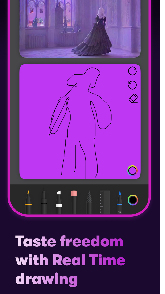 AI RealTime Drawing-WizardAI