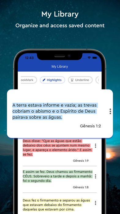 Bíblia da Vida Nova Screenshot