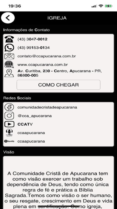 CCA Apucarana Screenshot