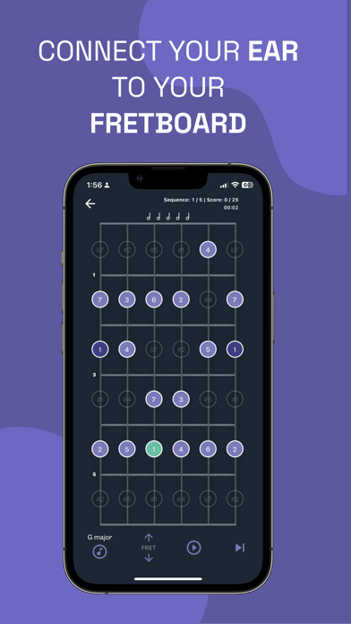 Neurofret iPhone screenshot 1 - Music app