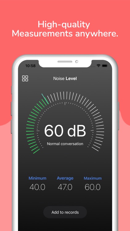 Decibels: Sound Level dB Meter