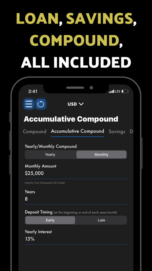 #2. Compound Interest Calculator ! (iOS) 由: seunghyun shin