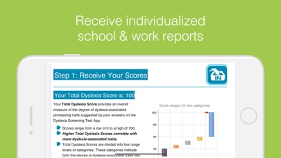 Dyslexia Test: School & Pro Screenshot