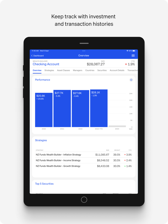 Screenshot #5 pour NZ Funds