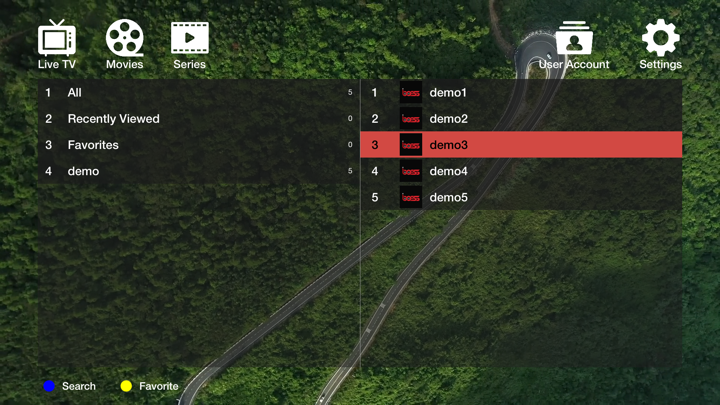 Screenshot #2 pour IBOSS IPTV