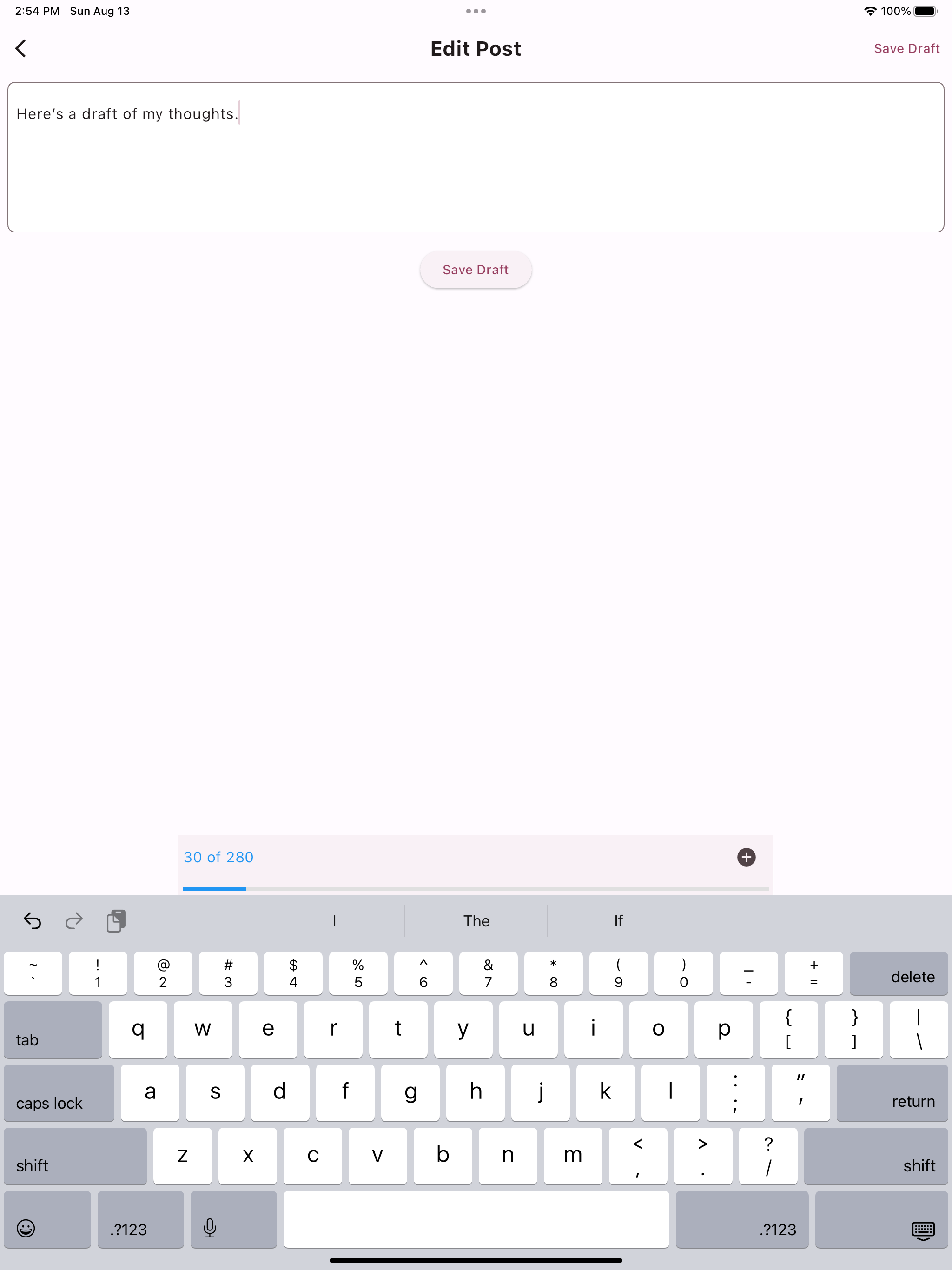 PostDrafts