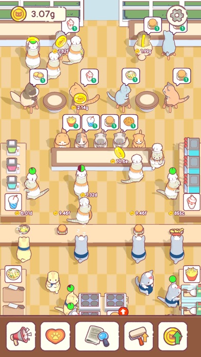 Cat Snack Cafe -Food Bar Games Screenshot