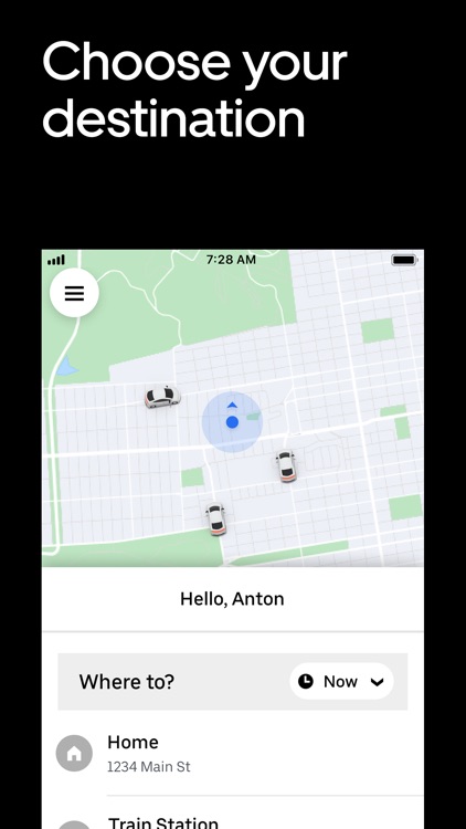 Uber - Request a ride screenshot-0