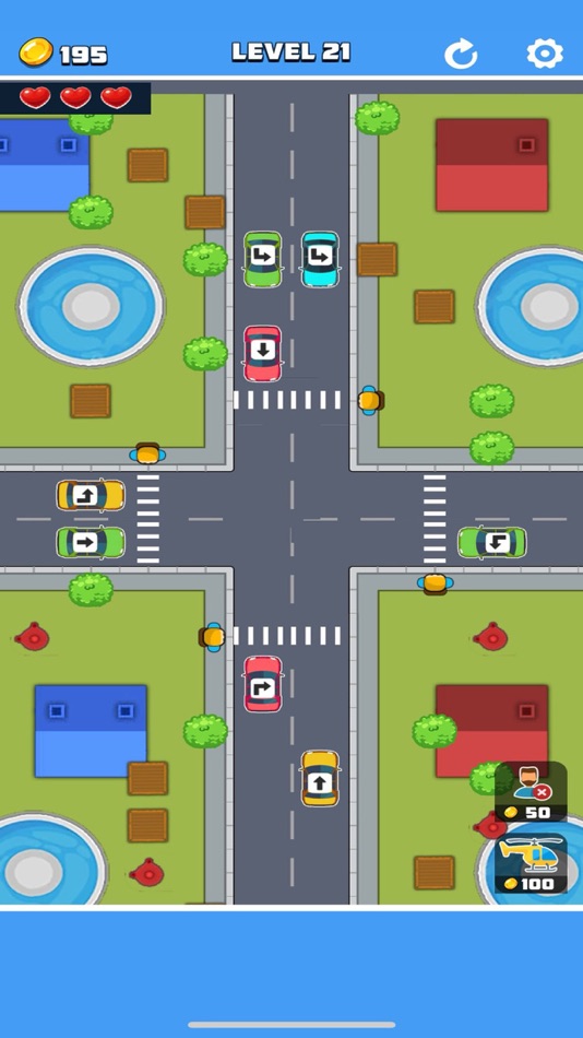 #2. Traffic Puzzle - Car Escape (iOS) 来自: Quynh Tran Thi