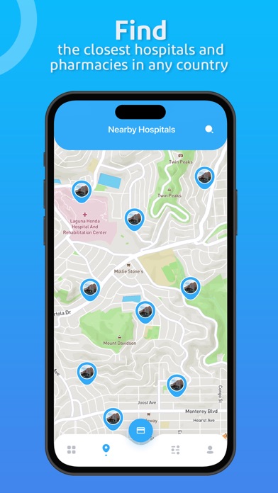 World Medical Card Screenshot