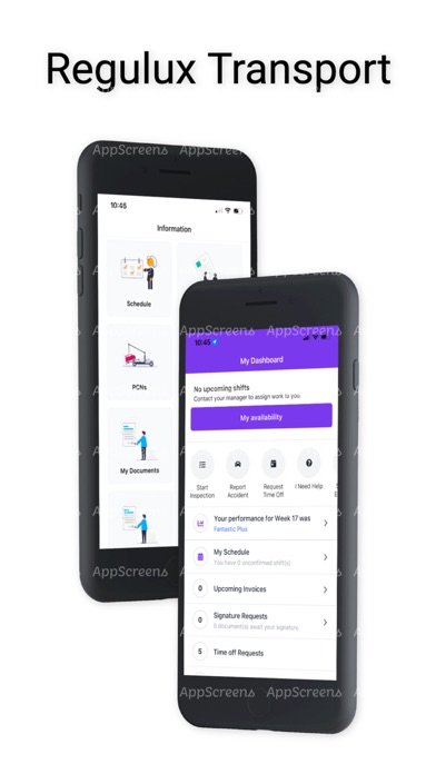 Regulux Transport Screenshot