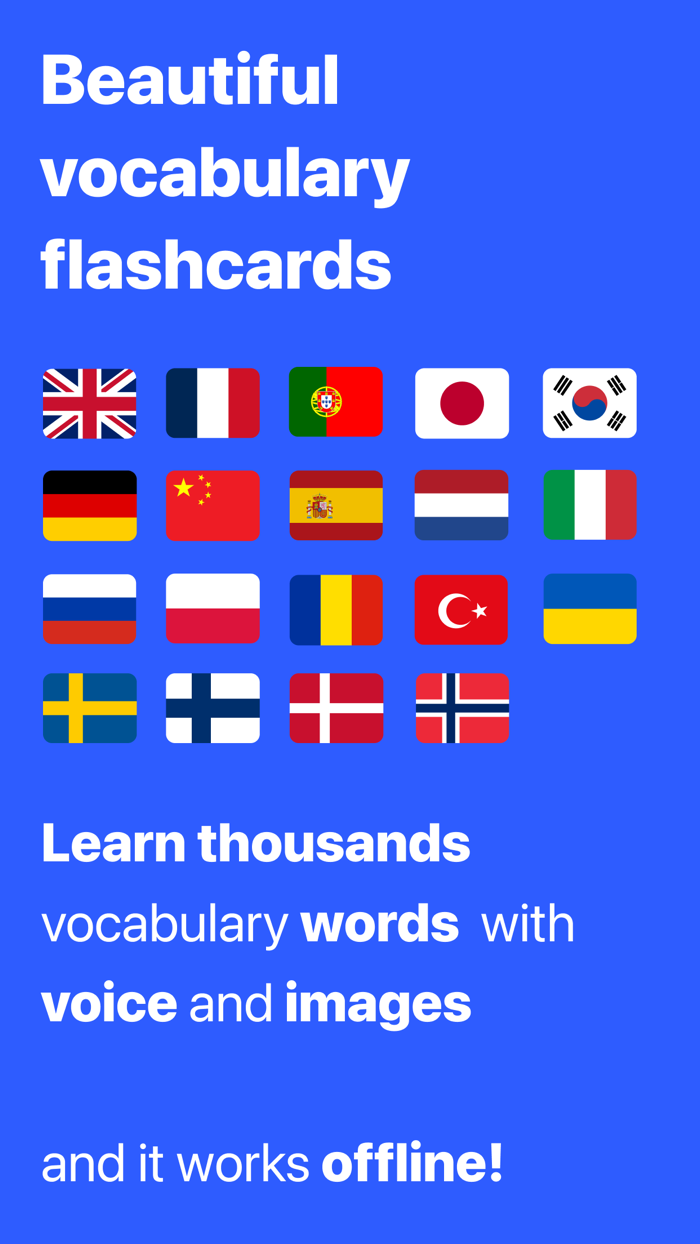 Language Vocabulary Flashcards