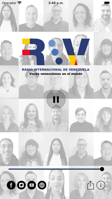 Radio Internacional Venezuela Screenshot