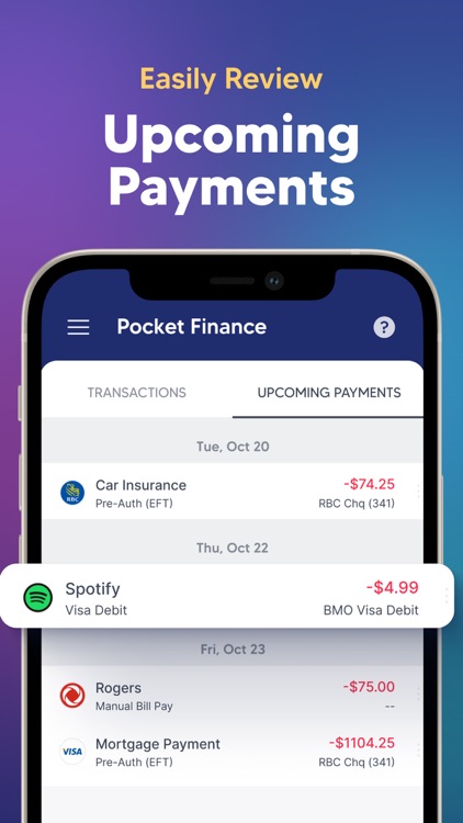 Pocket Finance Mobile screenshot-5
