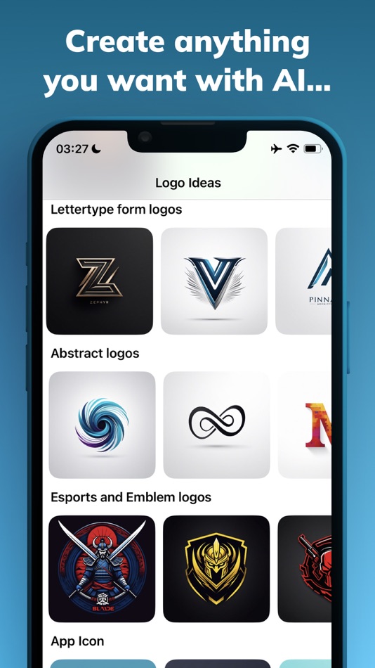 #6. AI Logo Generator - Logo Maker (iOS) 由: DAMIEN, NATHANAEL ELLEDGE