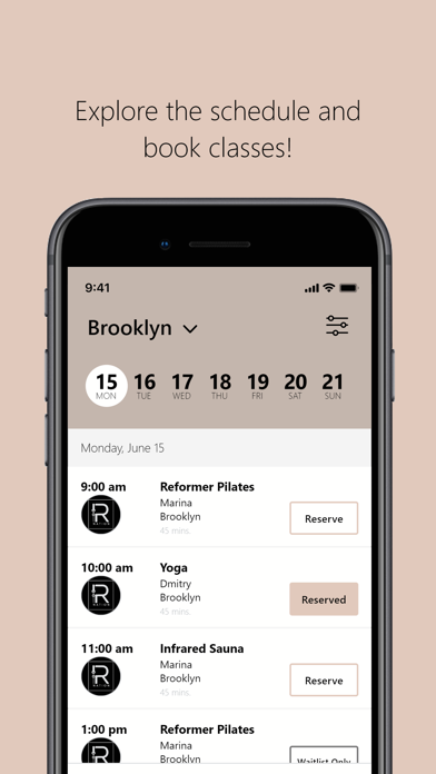 Reform Nation Pilates Screenshot