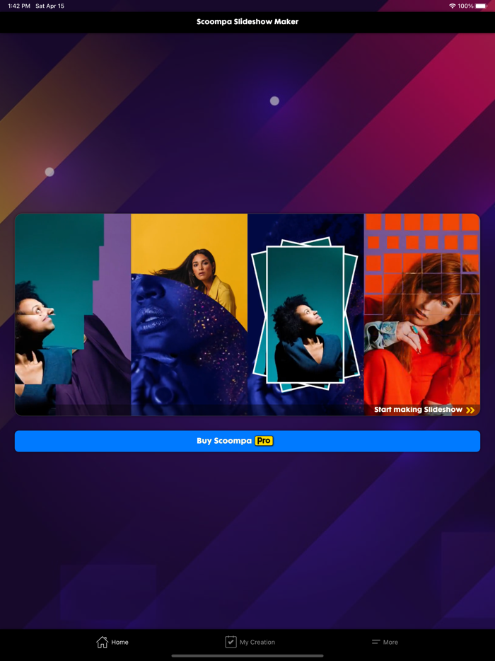 Scoompa Slideshow Maker Editor