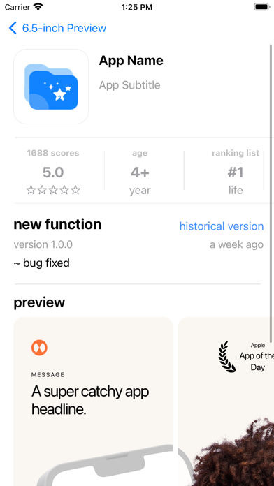 Preview App - Store Simulator Screenshot 4 - AppWisp.com Preview App - Store Simulator Screenshot 4 - AppWisp.com