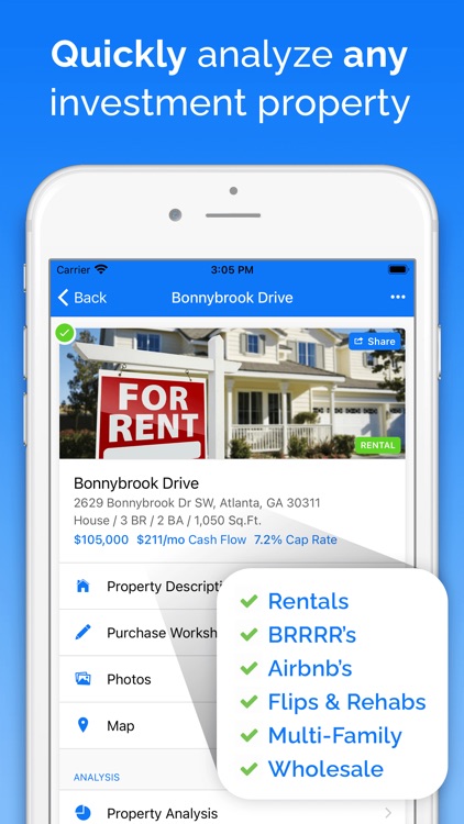 DealCheck: Analyze Real Estate