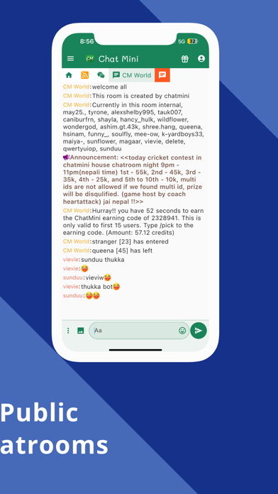 Chatmini App Screenshot