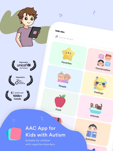 Leeloo AAC - Autism Speech Appのおすすめ画像1