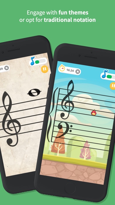 Screenshot #2 pour Note Rush: Music Reading Game