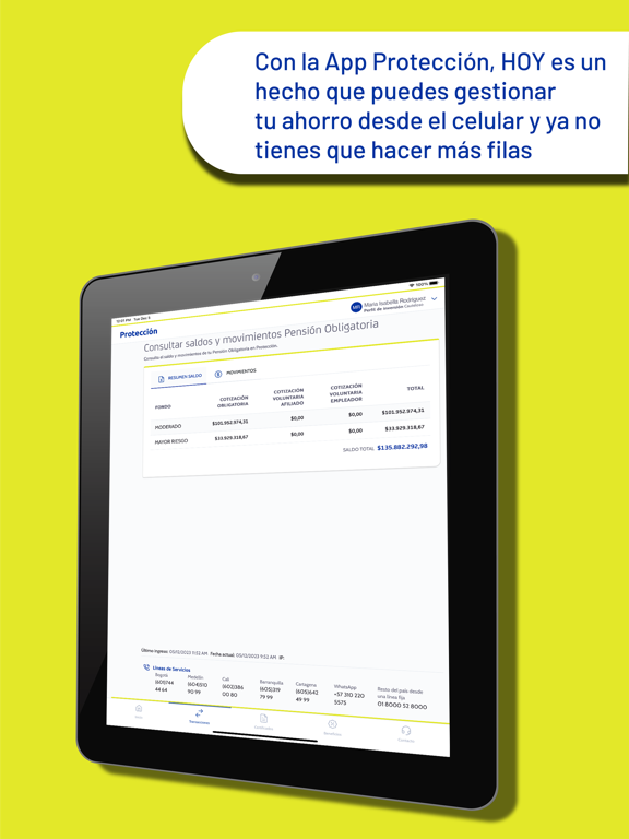 Protección iPad screenshot 5 - Finance app