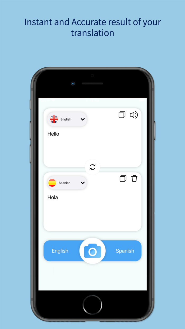 Camera Translator App