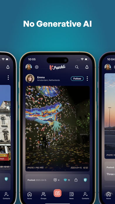 Frankli: Real Photos, No Fakes Screenshot