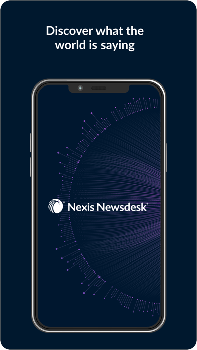 Nexis Newsdesk® Mobile Screenshot