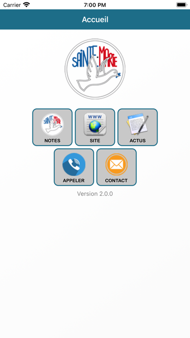 Collège Ste Marie Barbezieux Screenshot