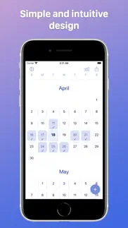 workcount - shift calendar iphone screenshot 1
