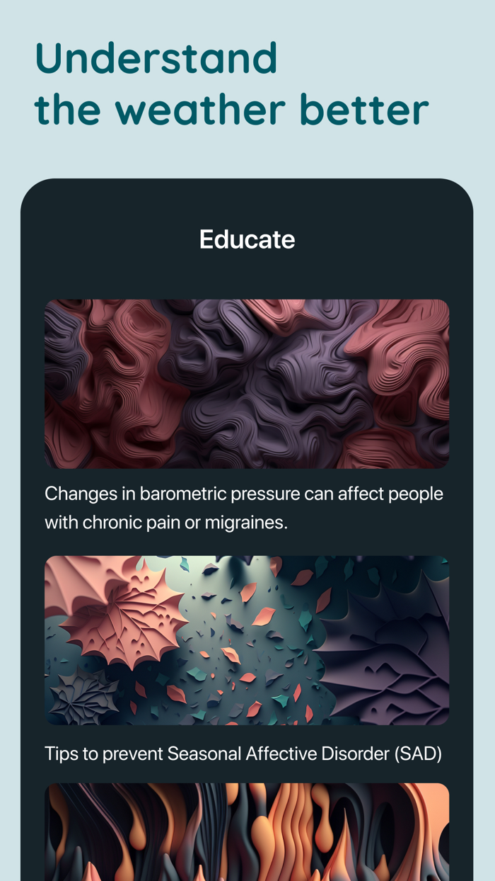 WeatherMind Health and Forecast