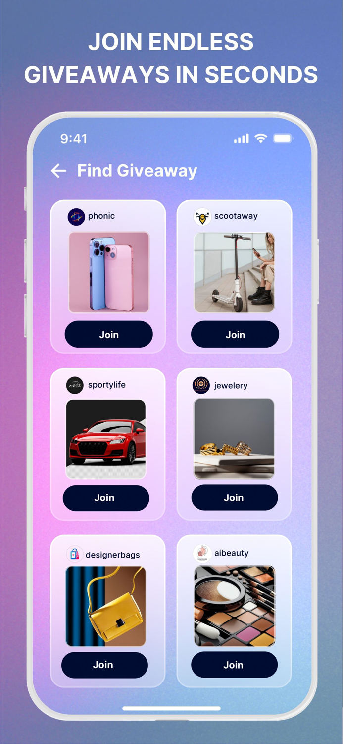 Giveaway Jet for Instagram