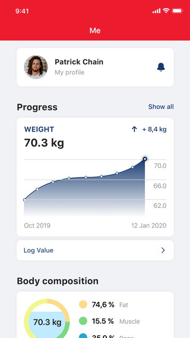 FysioTotaal App Screenshot