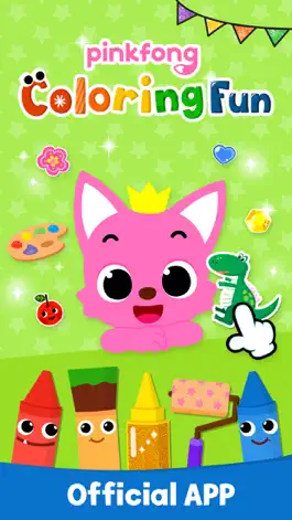 Game screenshot Pinkfong Coloring Fun mod apk