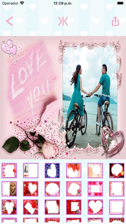 Love photo frames create cards screenshot-3